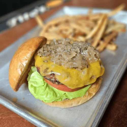 Cheddar Burger