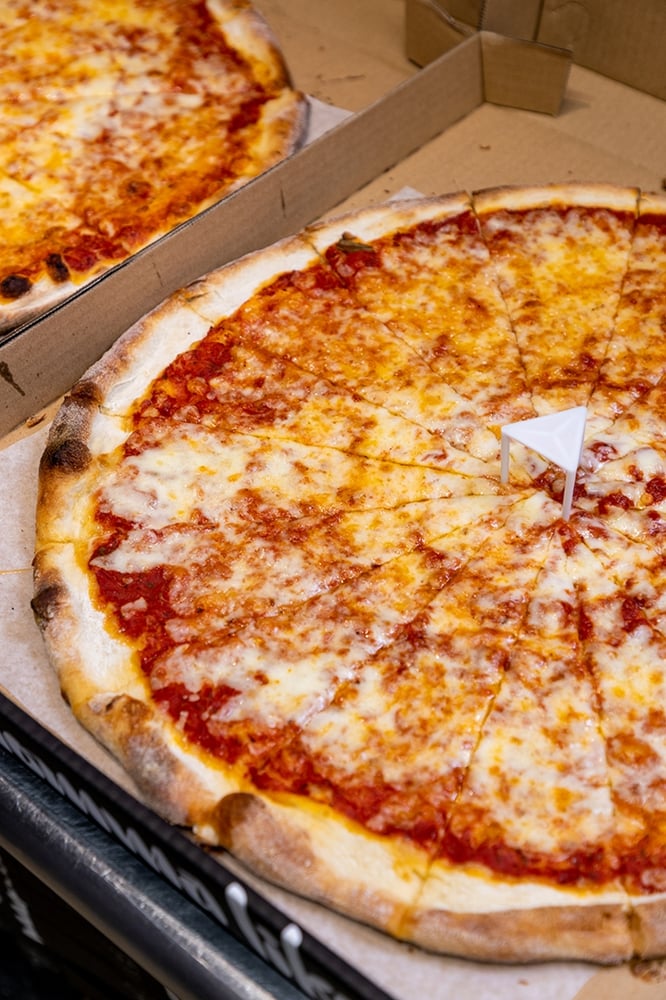 Quattro Formaggio whole pie