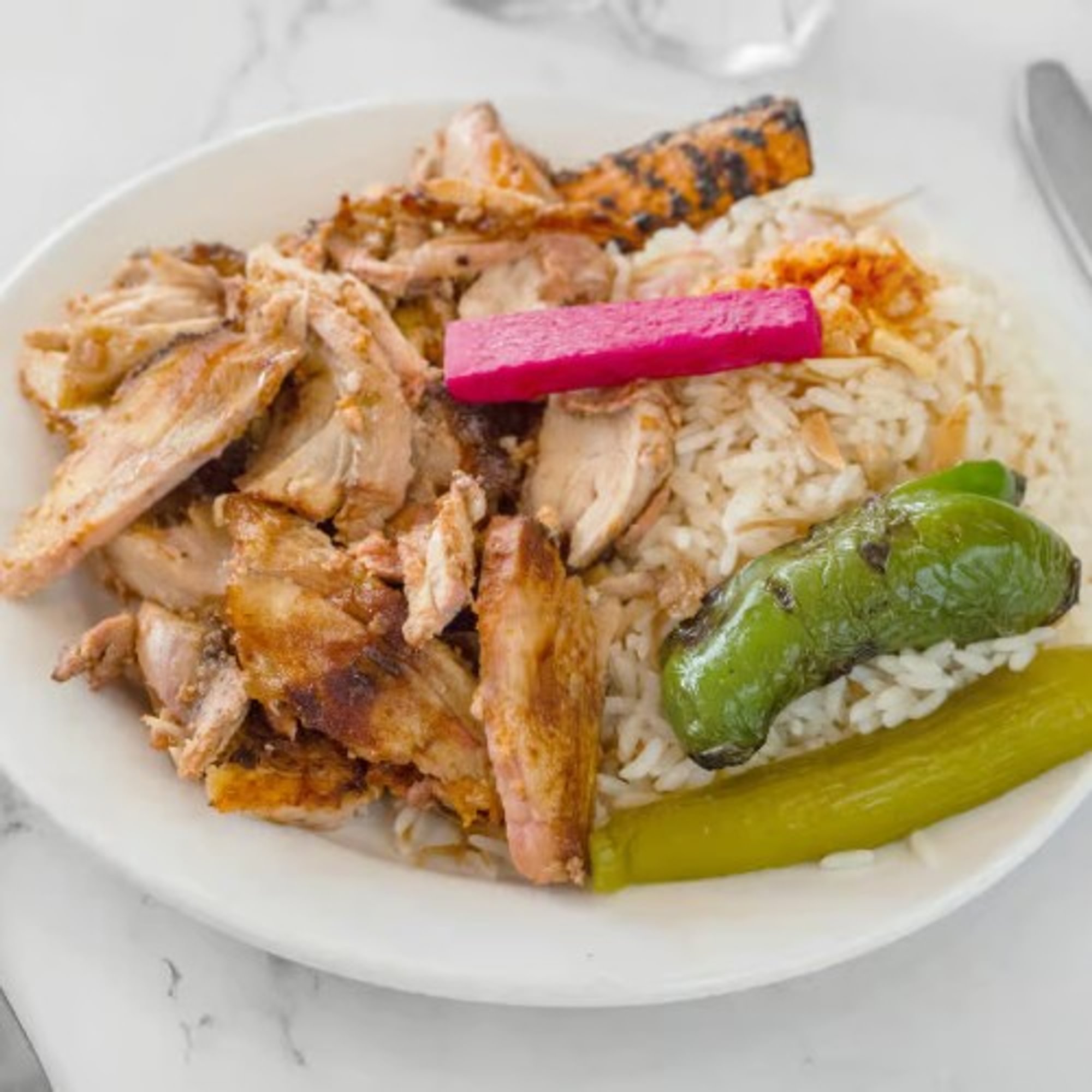 Chicken Shawarma Plate