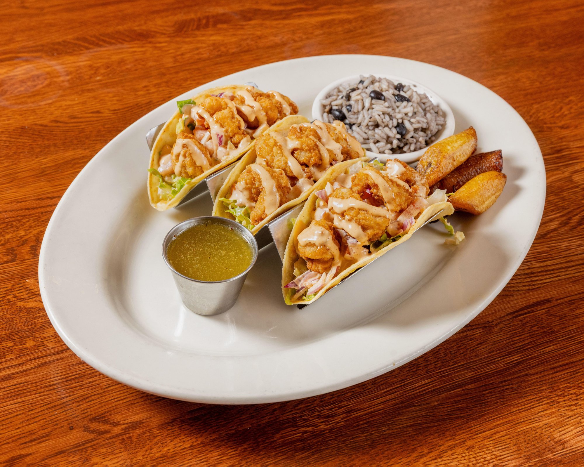 Bang Bang Shrimp Tacos