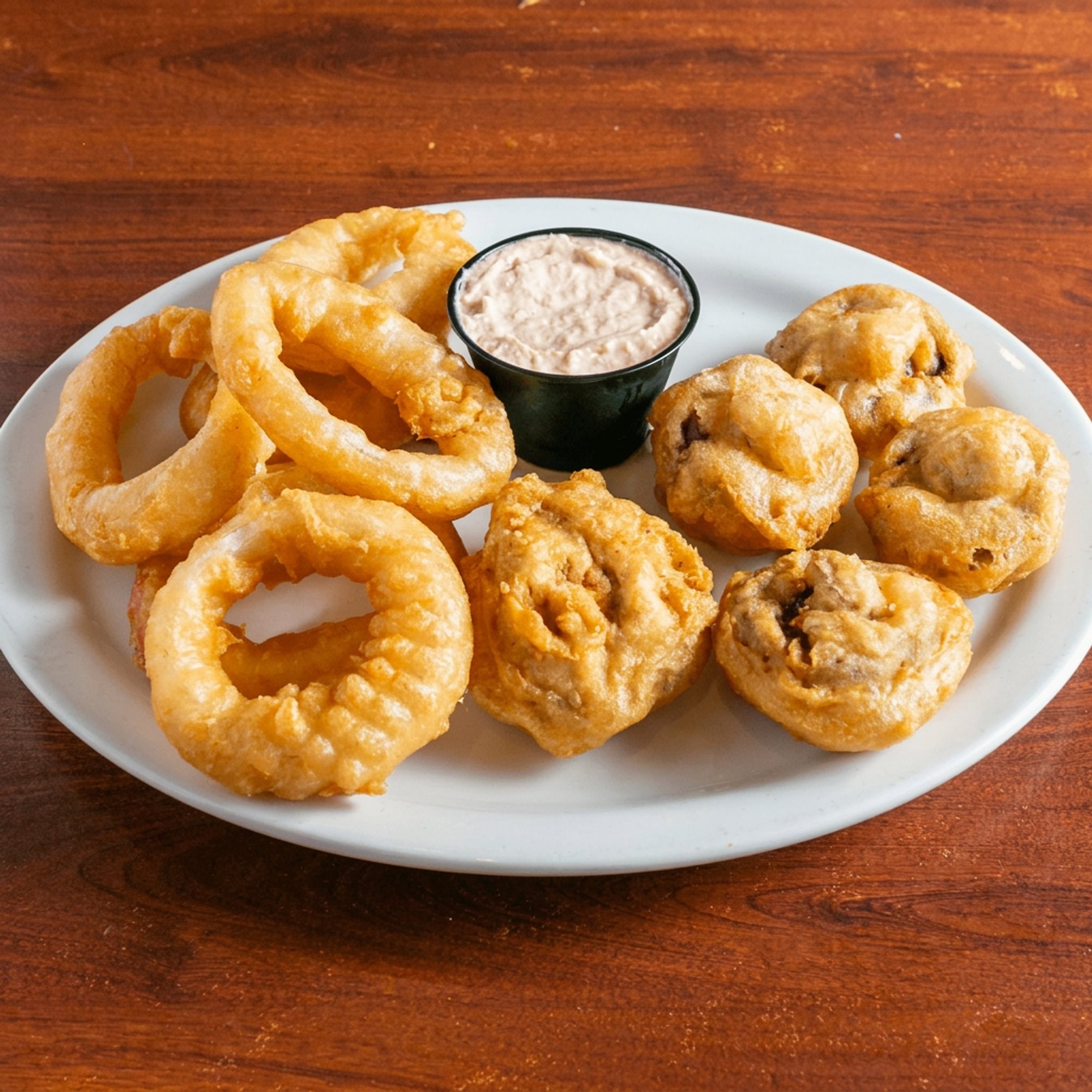 Beer Battered Mushrooms