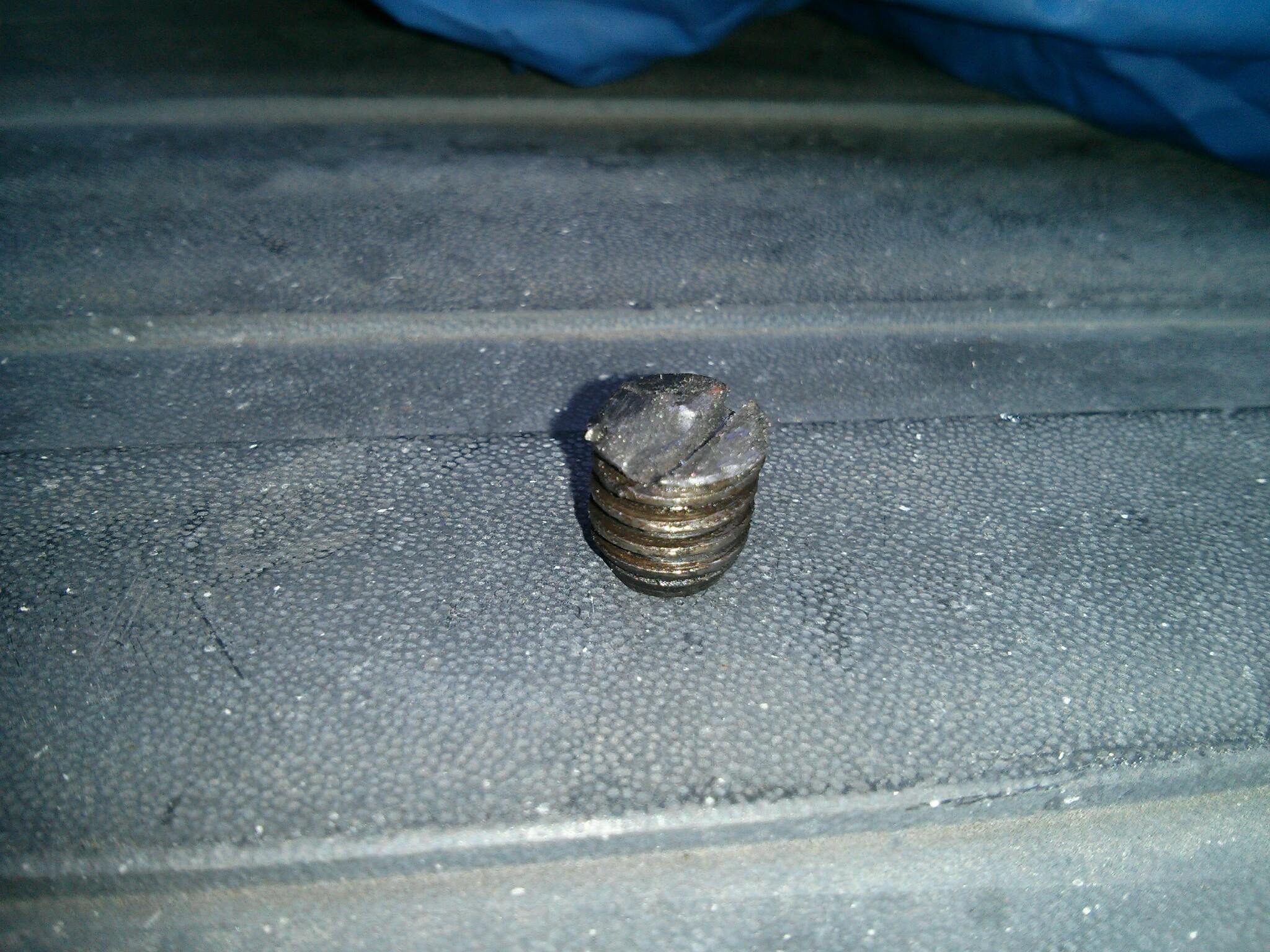 Customer had a broken off bolt stuck in the engine.  Took less than 1 hour to remove.  