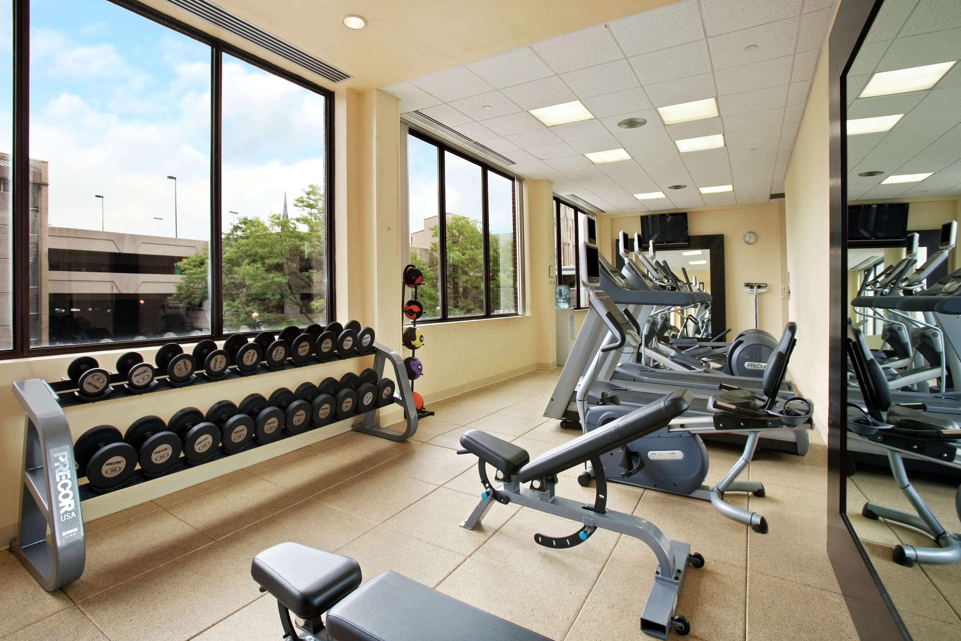 Health club  fitness center  gym