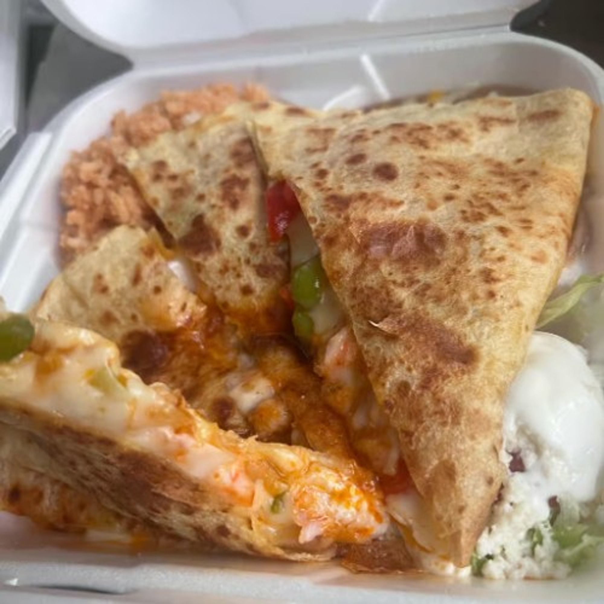 Quesadilla Camaron