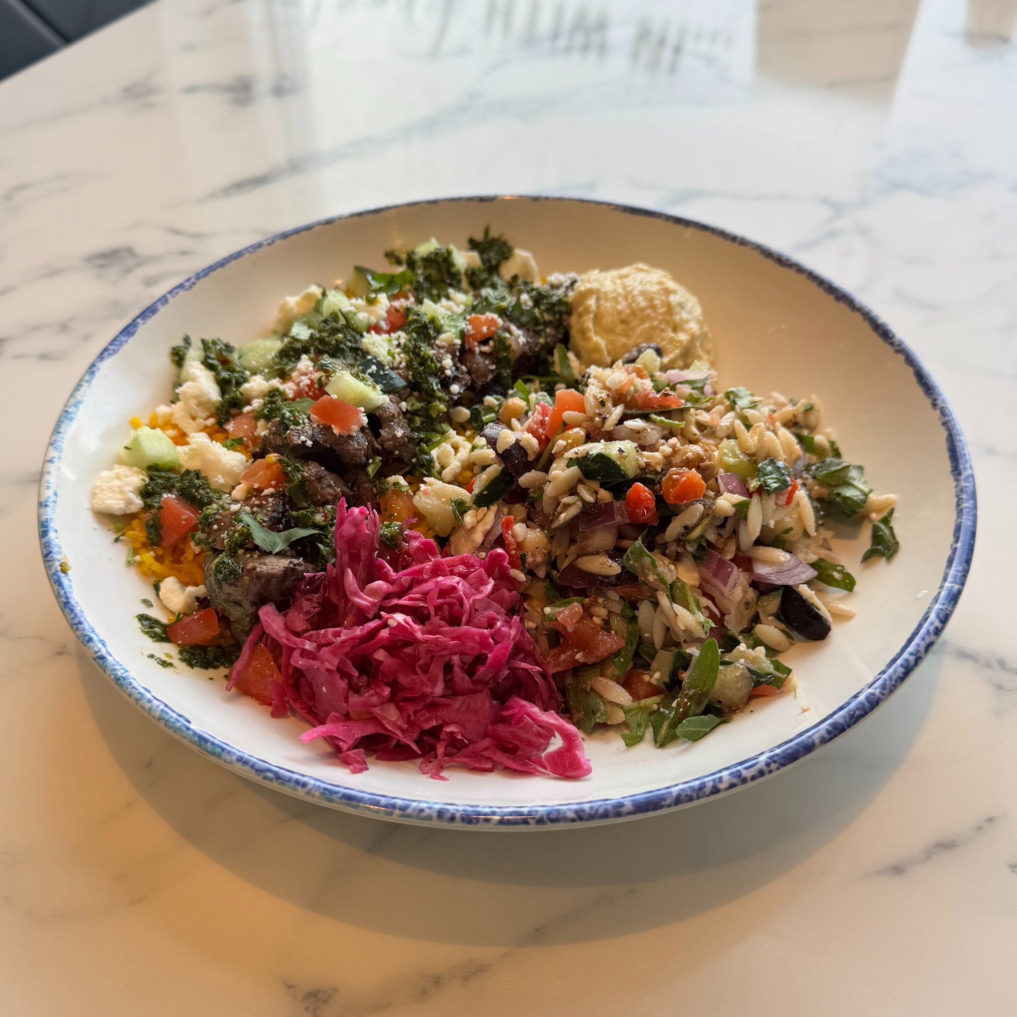 Tenderloin Steak Kabob Bowl