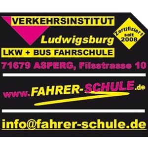 Logo von Verkehrsinstitut Ludwigsburg LKW + BUS Fahrschule