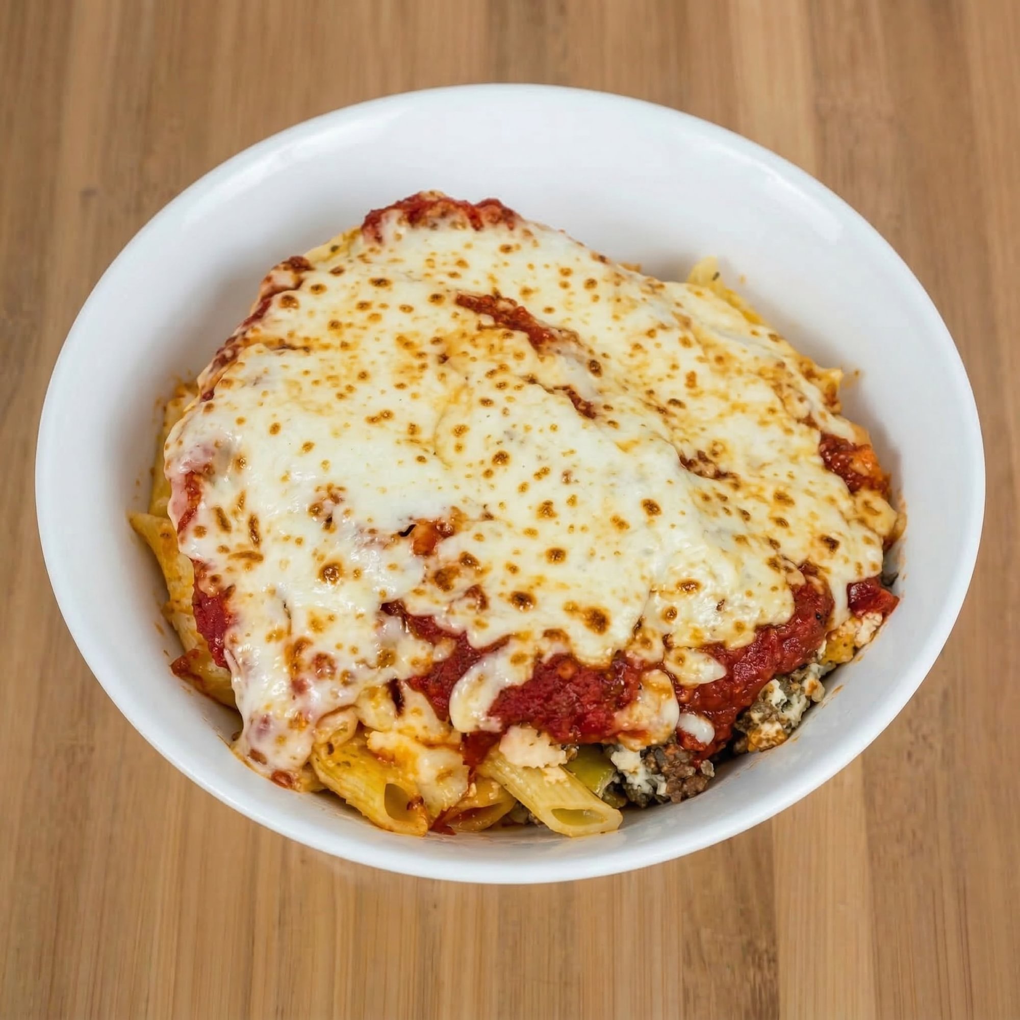 Stuffed Eggplant Parmigiana Dinner