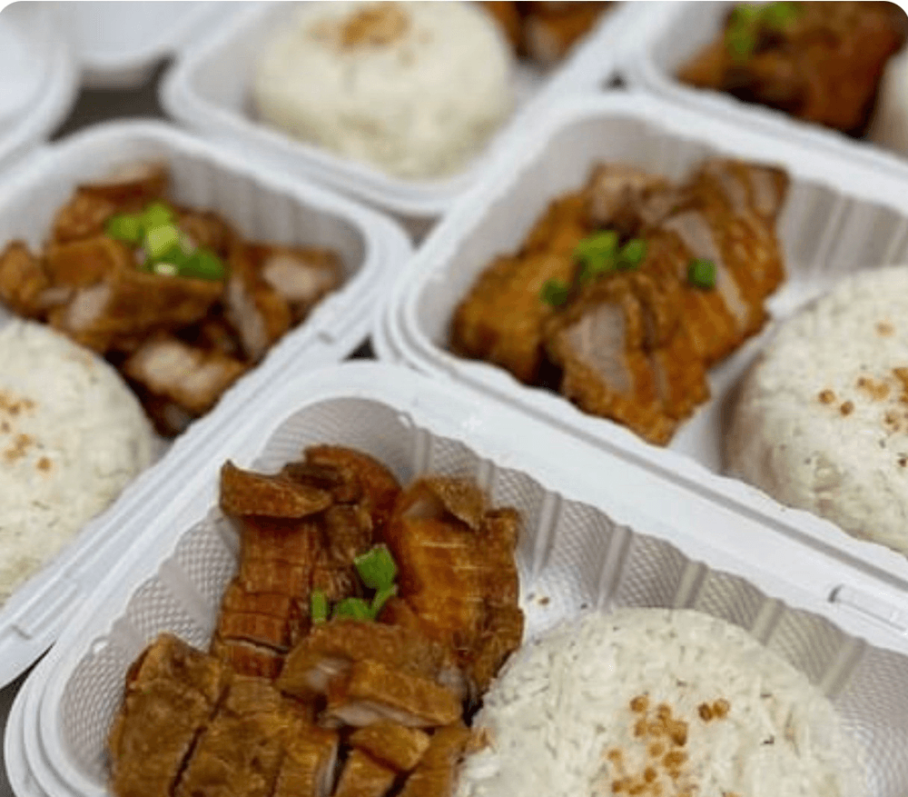 Lechon Kawali with Rice
