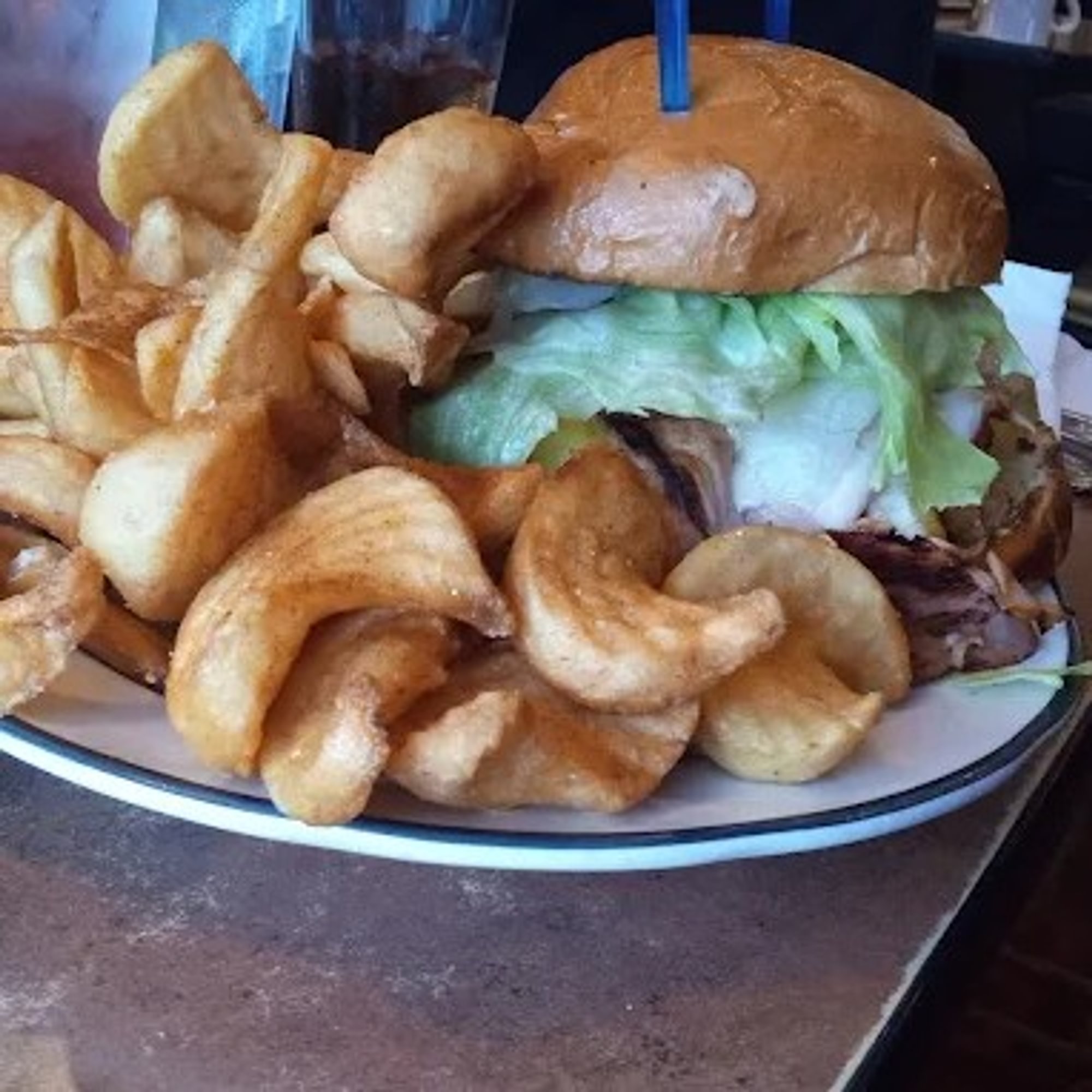 Malibu Chicken Sandwich