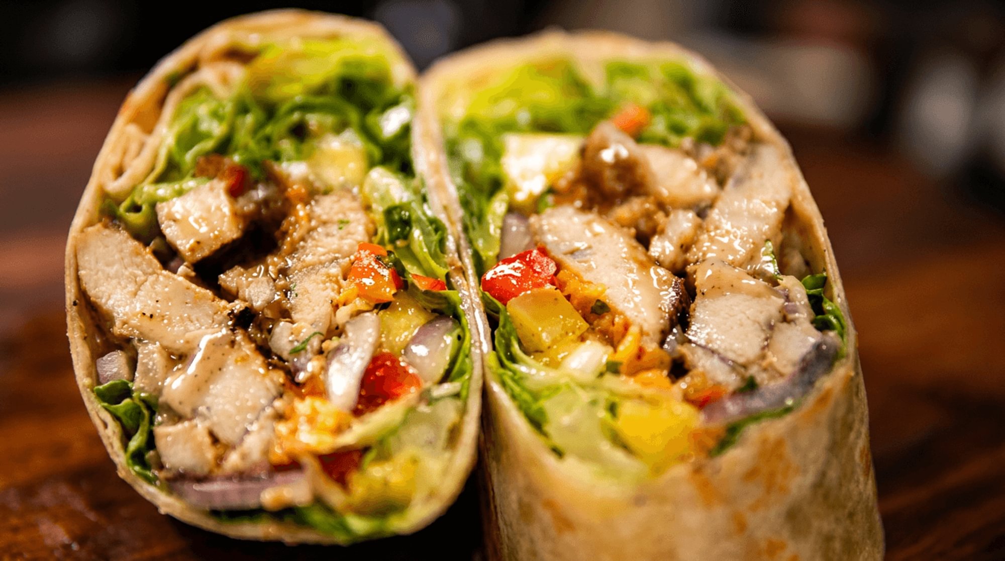 Jerk Chicken Wrap