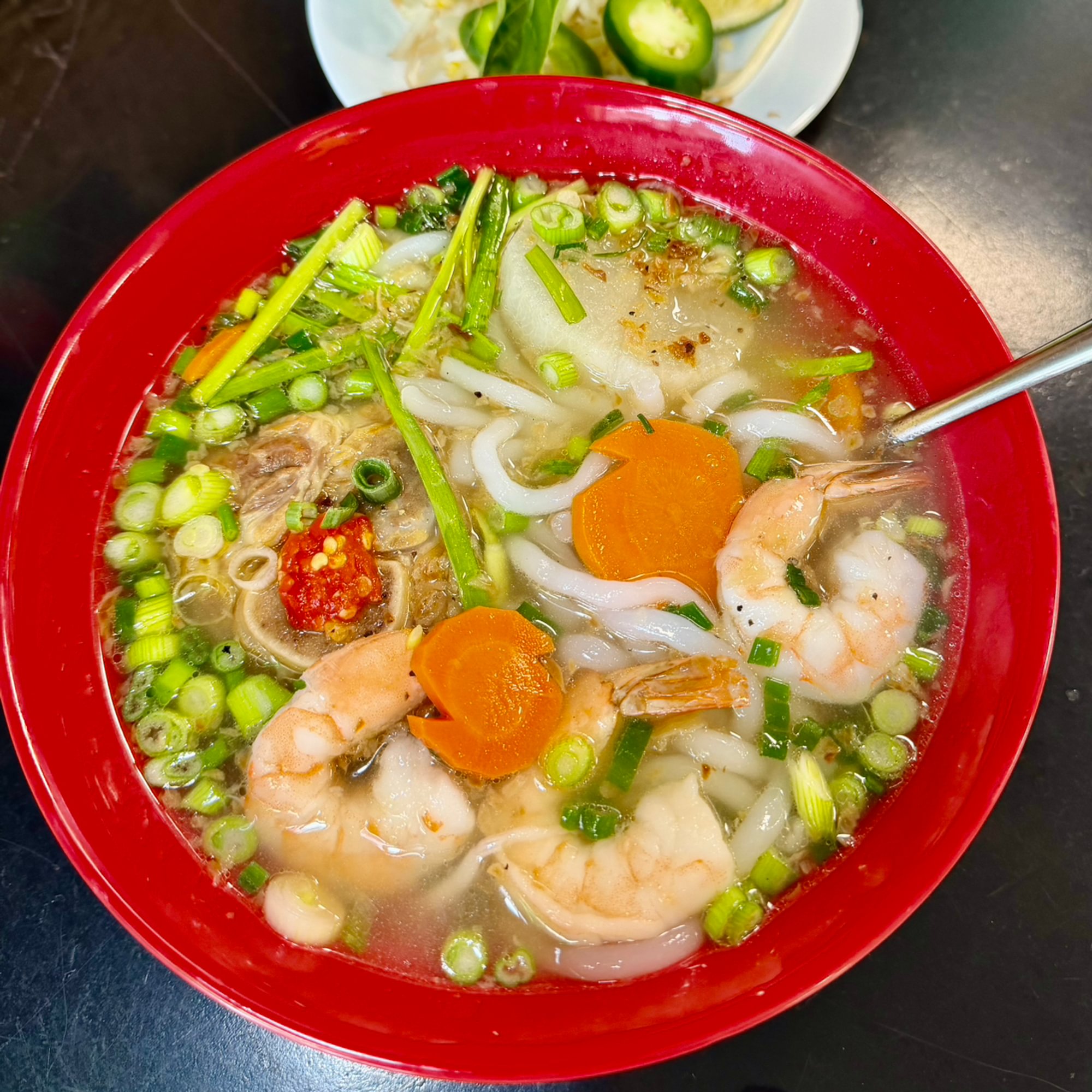 66. Bánh Canh Giò Heo (Udon Tapioca Or Noodle Pork Soup)