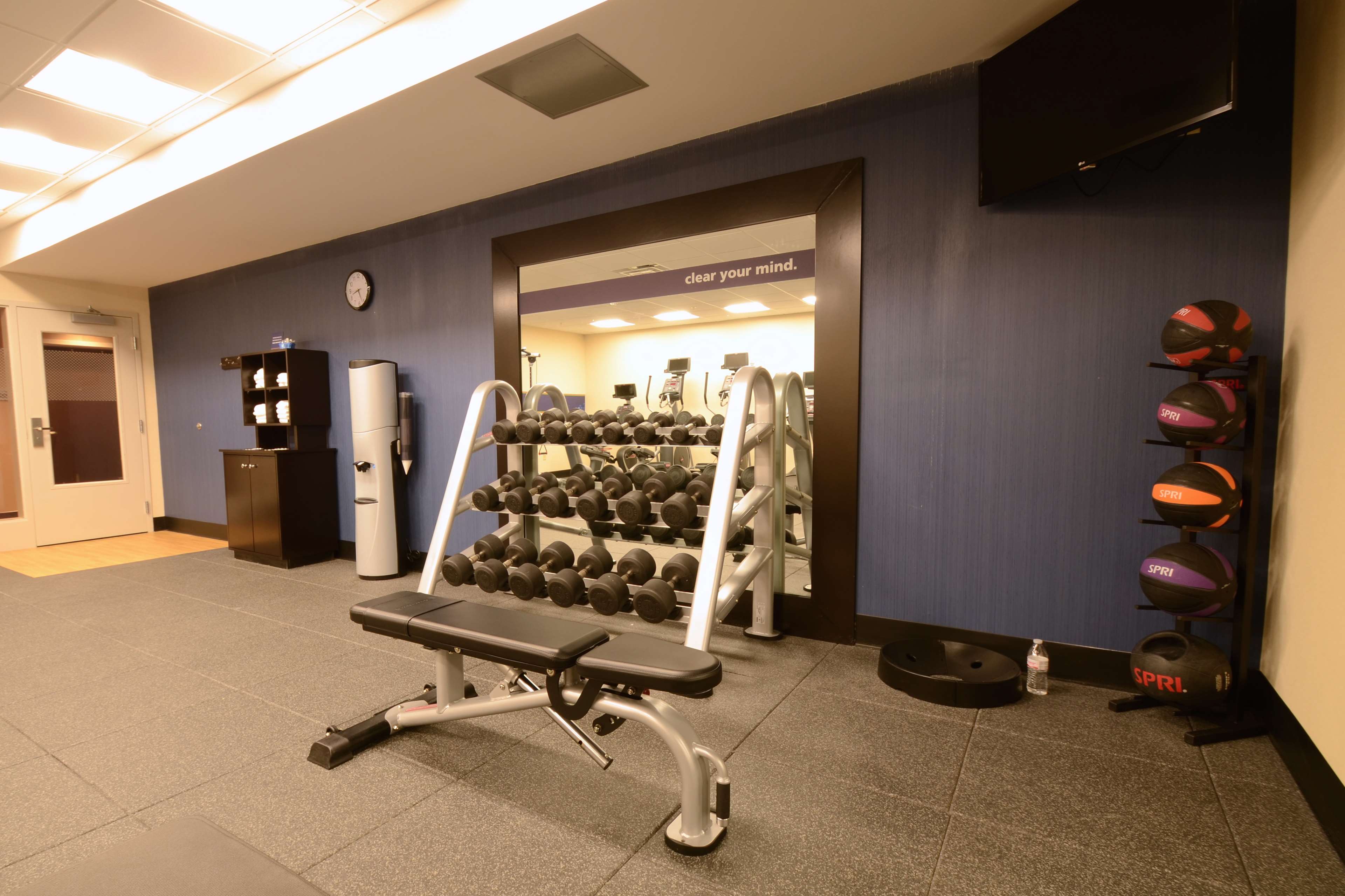 Health club  fitness center  gym