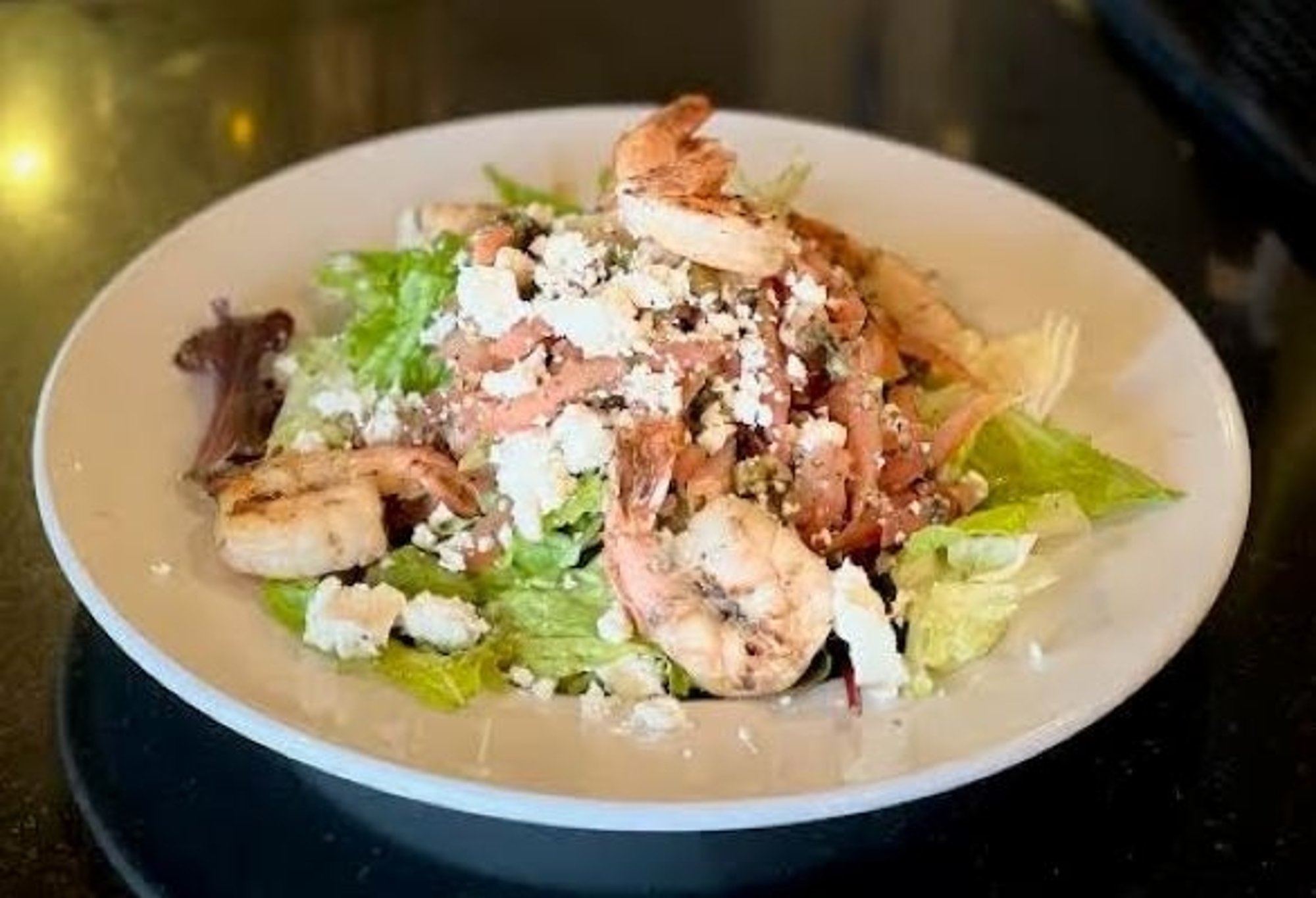 Charbroiled Prawns Salad