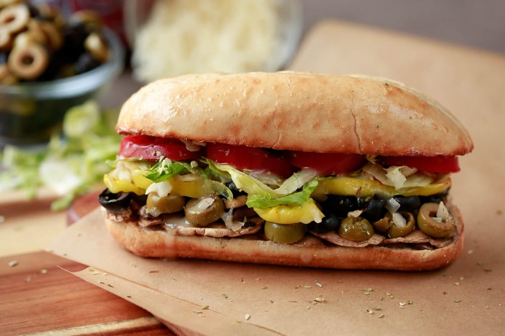 Spicy Veggie Sandwich