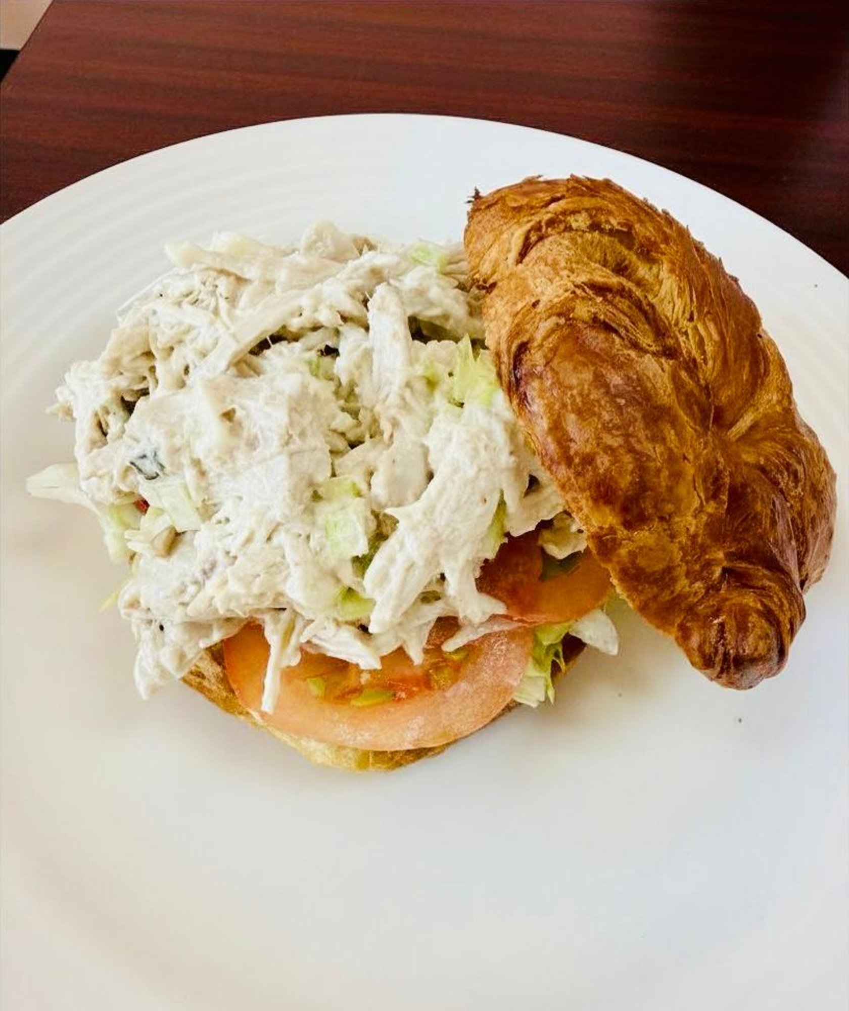 Chicken Salad on Croissant