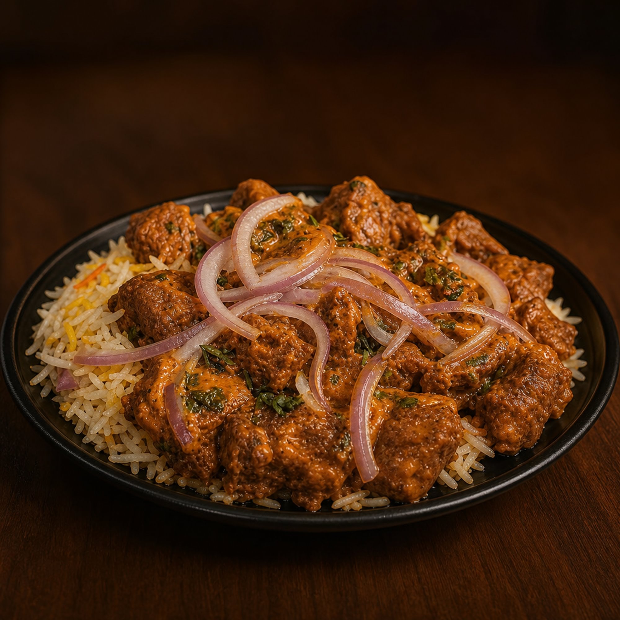 Lamb 65 Biryani