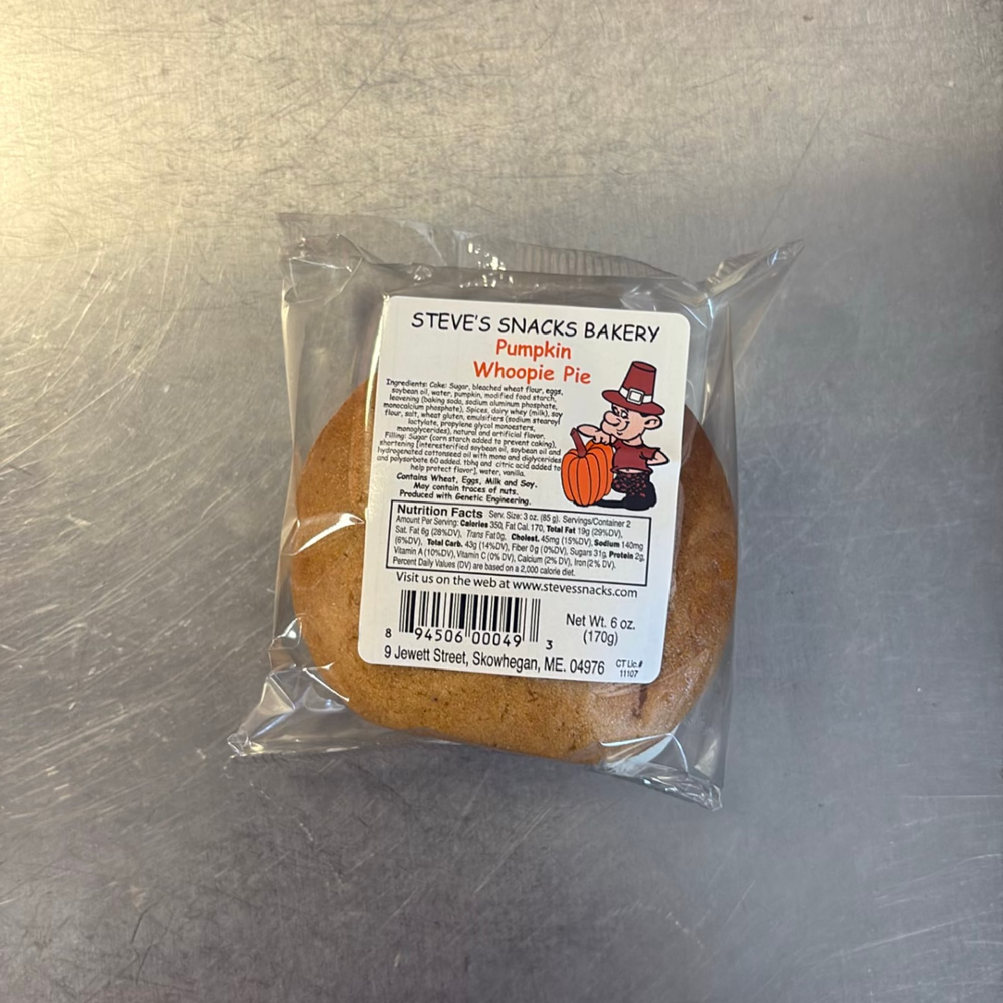 Steve’s Pumpkin Whoopie Pie