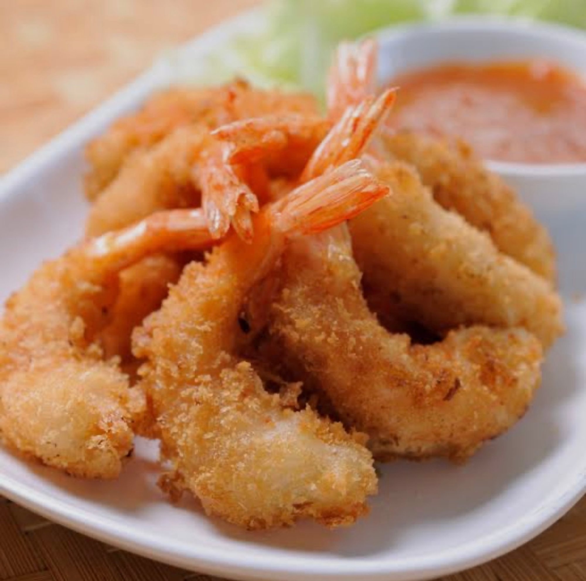 Golden Crunch Shrimp