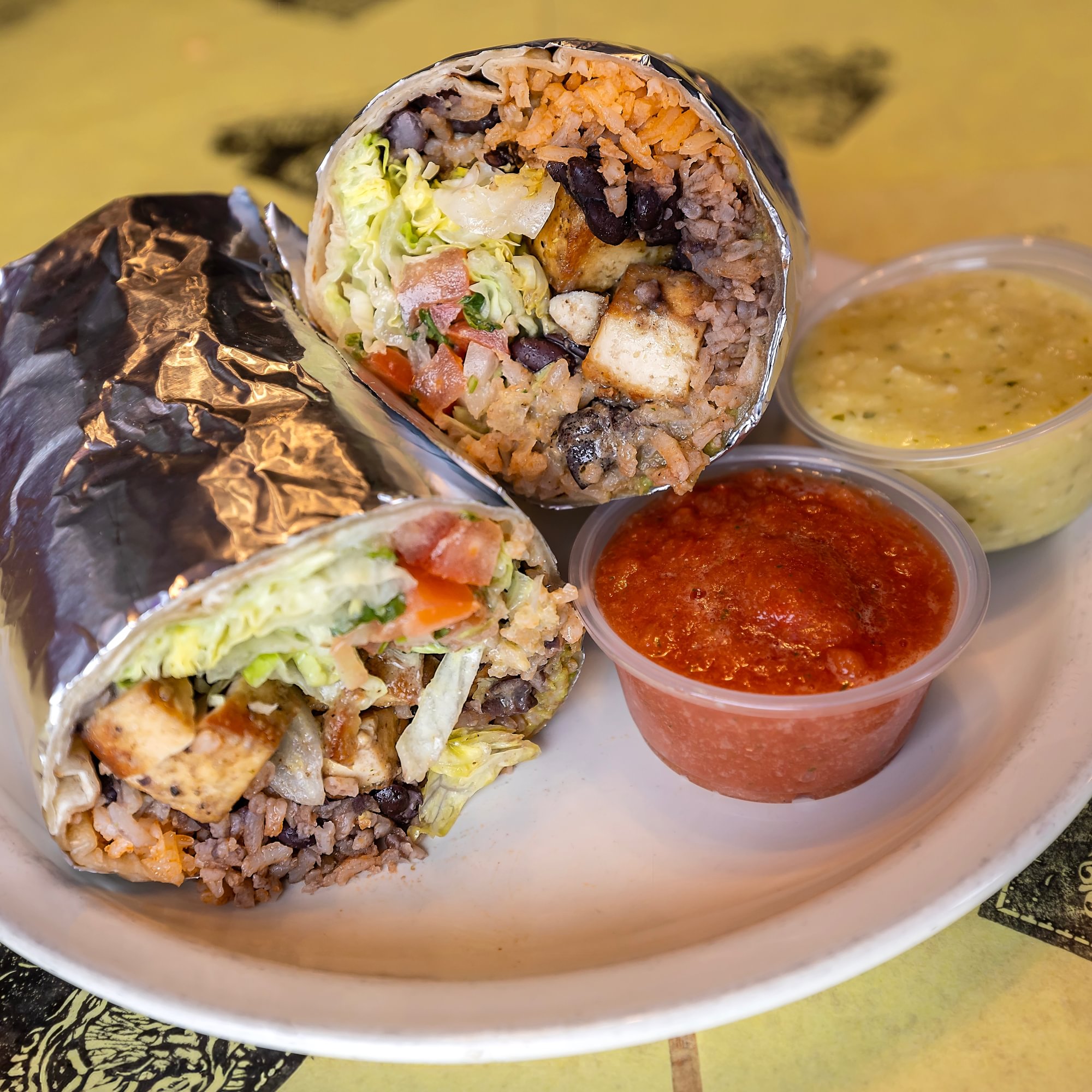 Deluxe Vegan Burrito