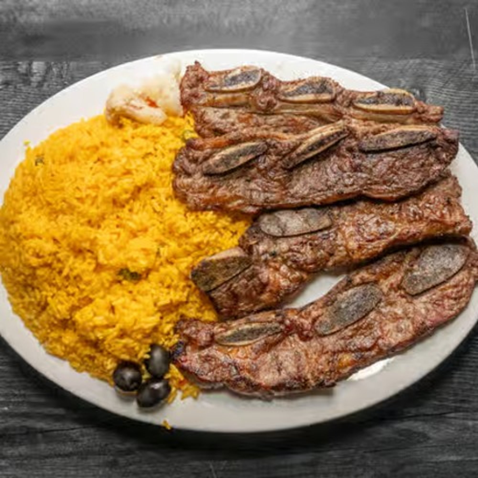 BBQ Beef Ribs Entree