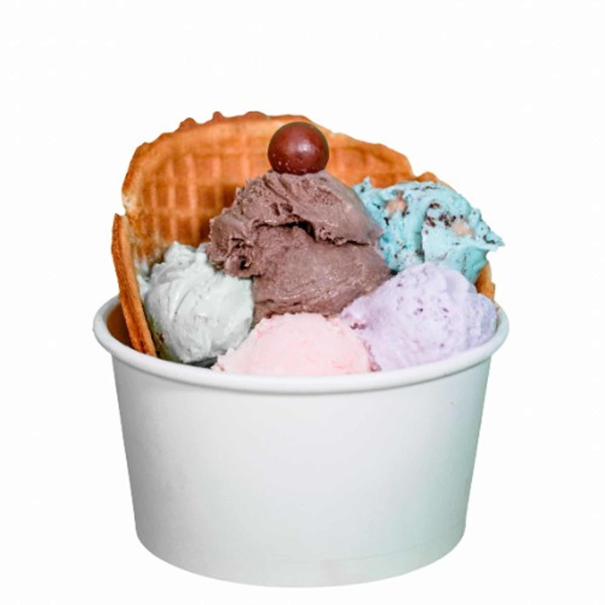 5 Scoop Sampler Waffle Bowl