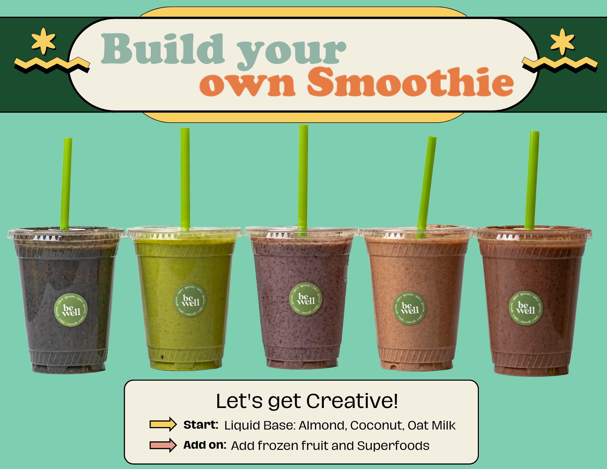 Build your own smoothie