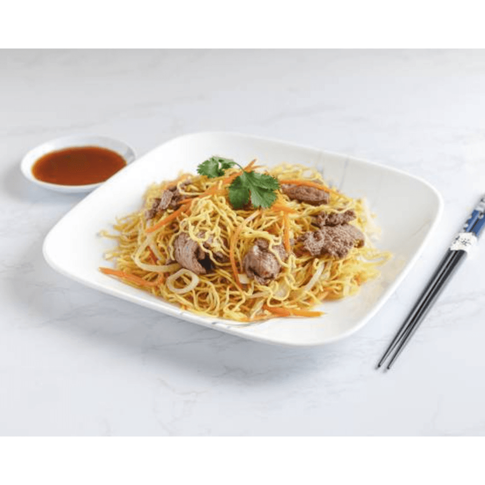 N7. Soft Egg Noodles with Beef