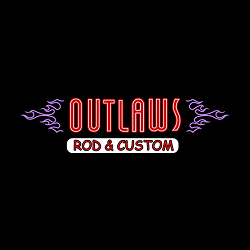 Outlaws Rod & Custom Logo