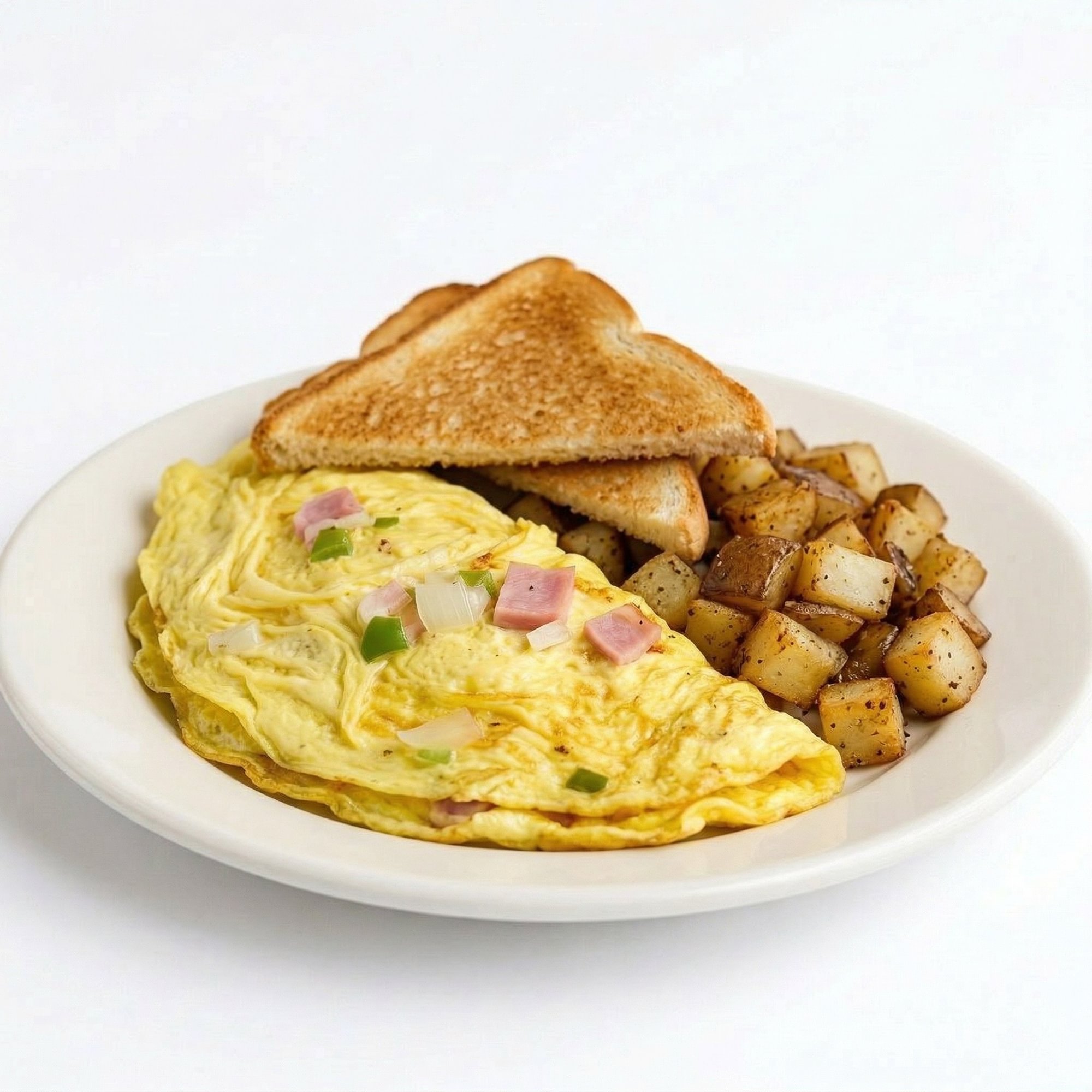 Western Omelette with Cheese