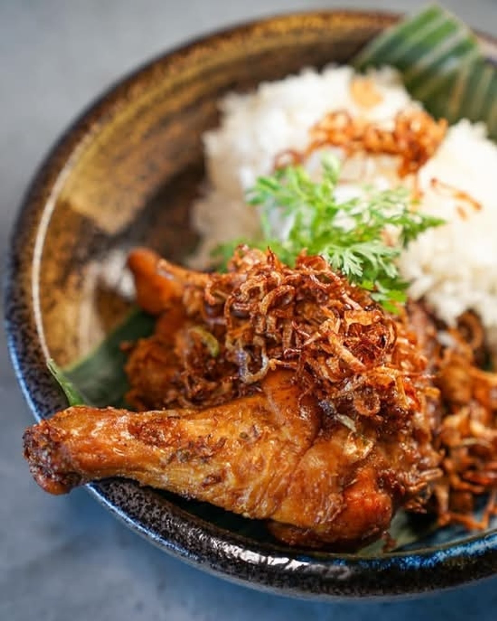 Had Yai Fried Chicken and House Salad