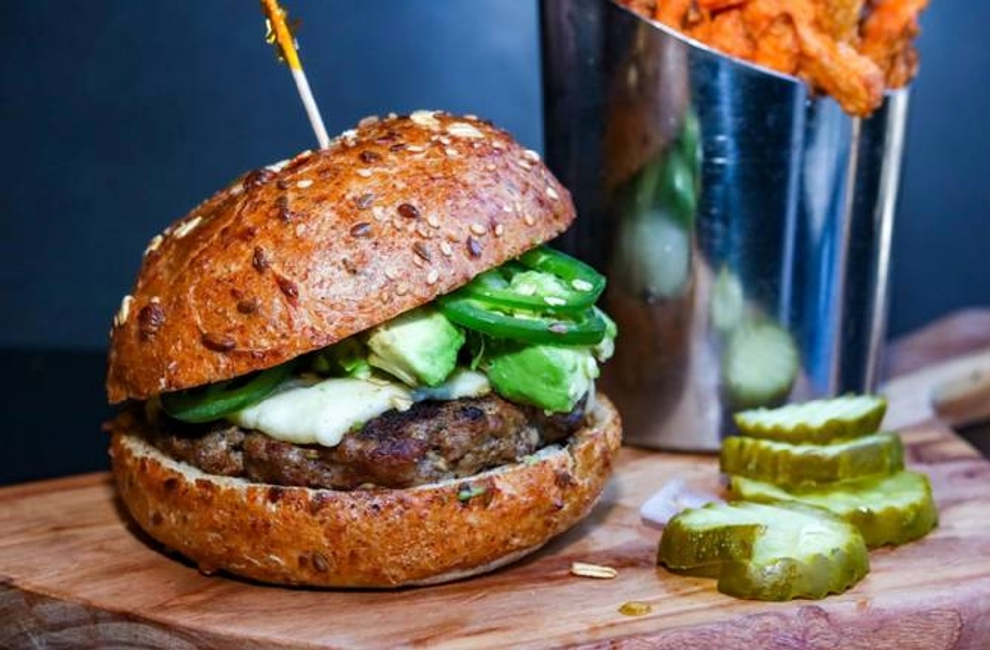 Organic Cinco De Mayo Burger