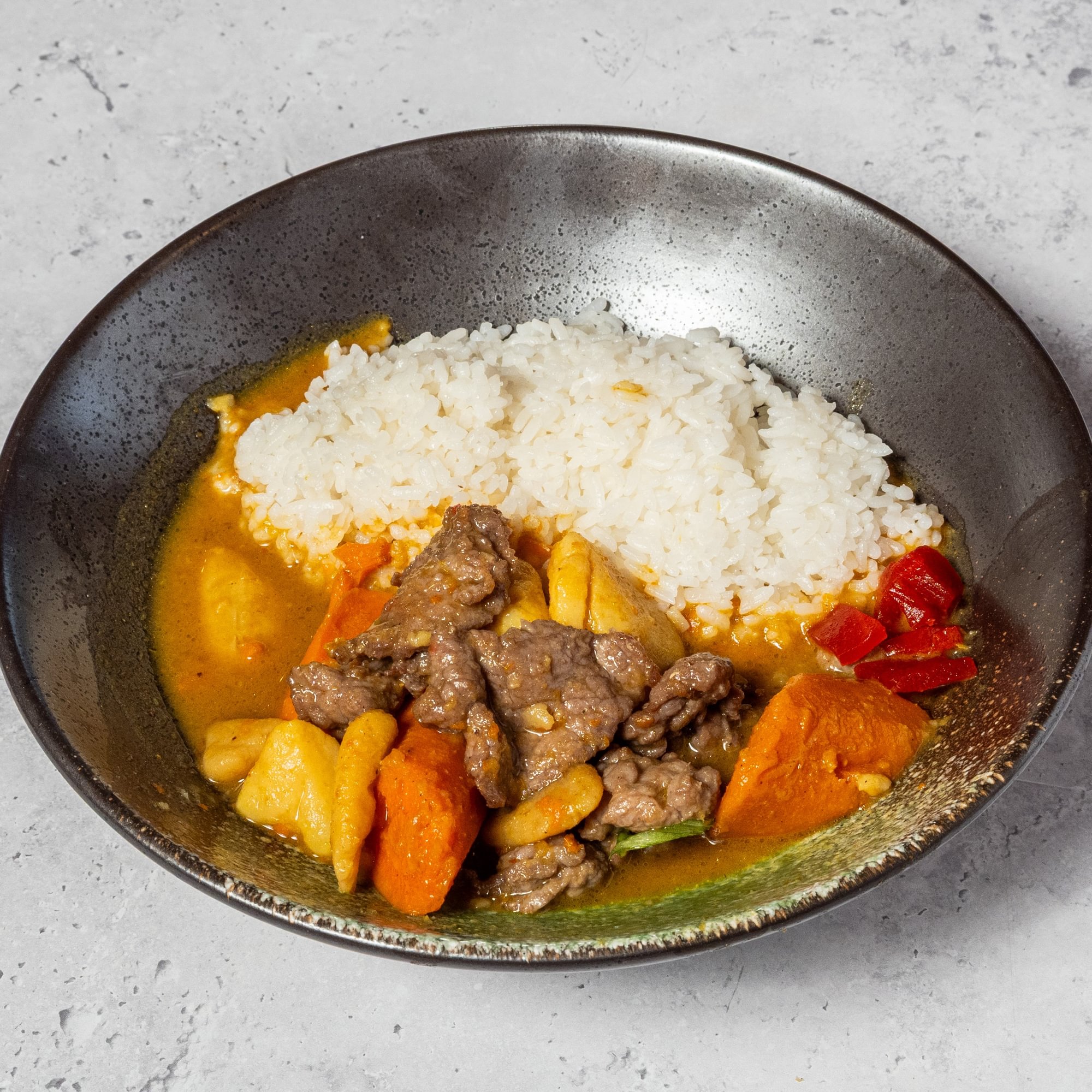 Curry Beef Rice