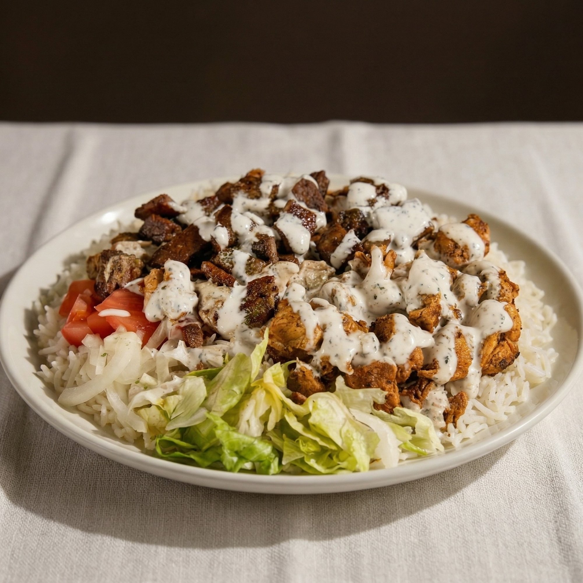 Mix Over Rice Platter