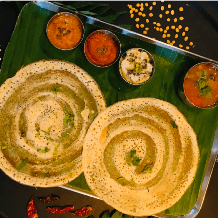 Kal Dosai, Chicken Saalna