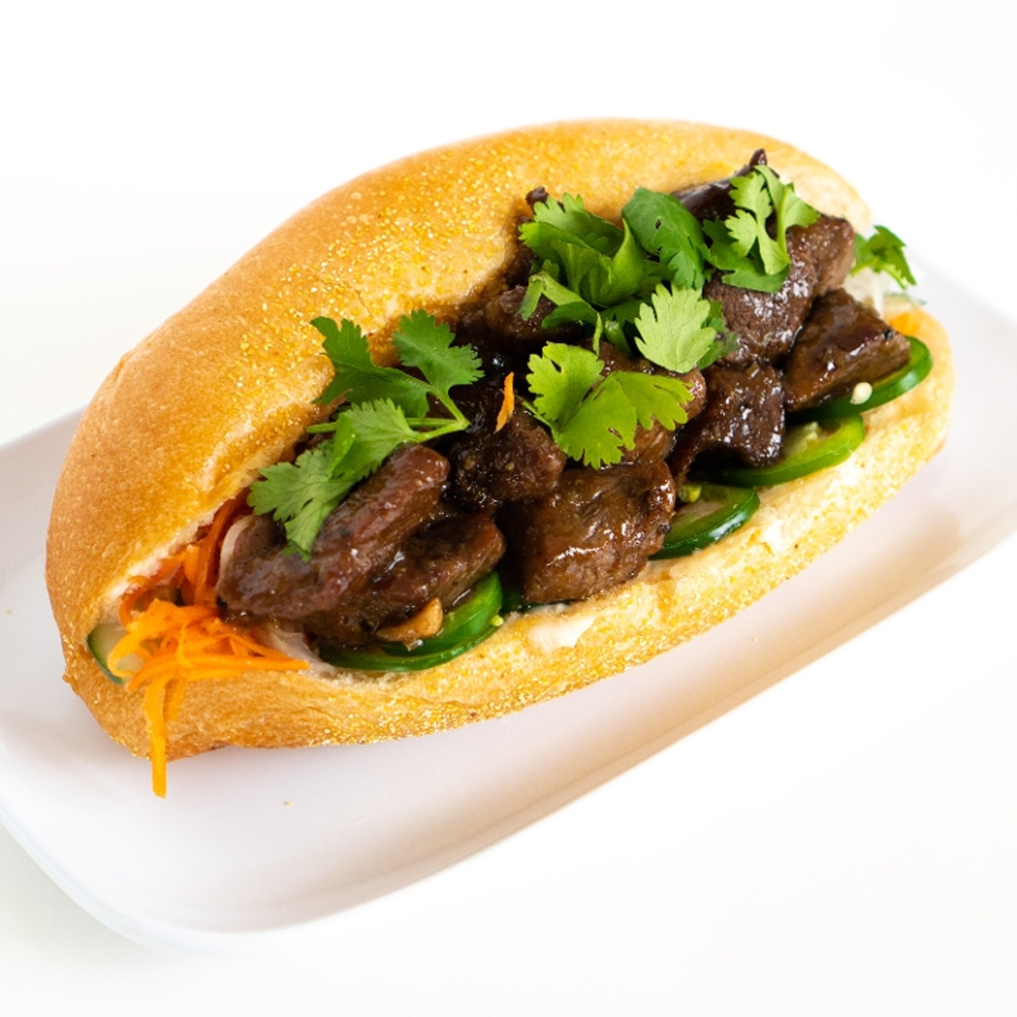 Grilled Steak Banh Mi