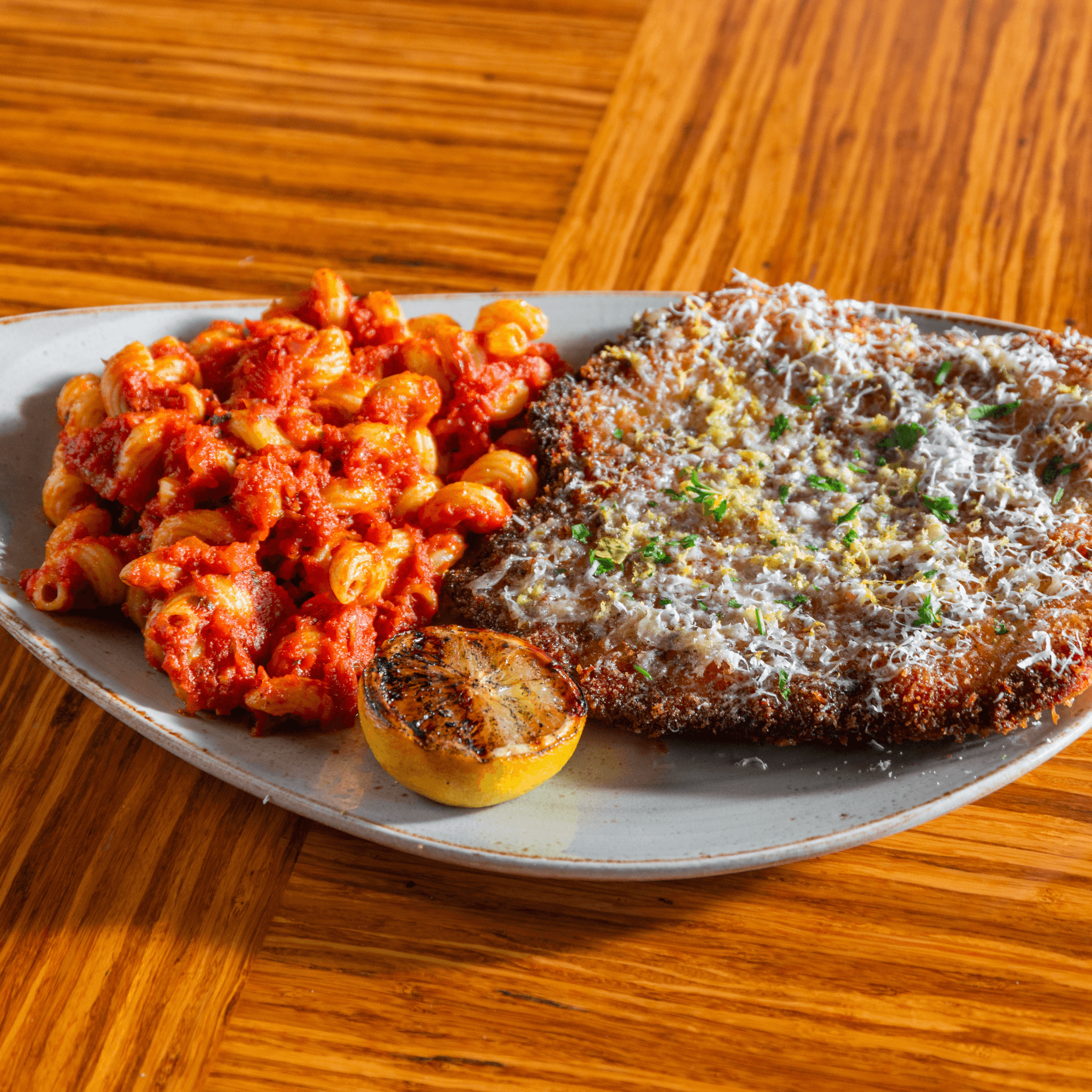 Romano Crusted Chicken