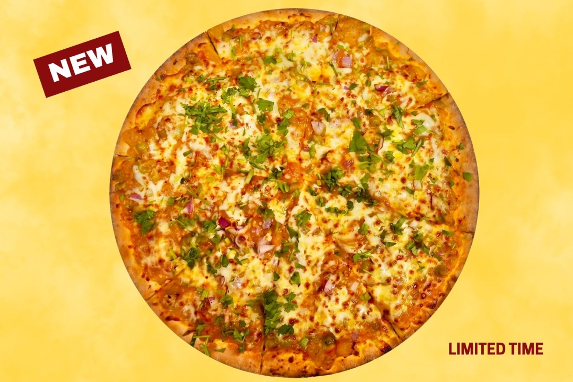 Pav Bhaji Pizza