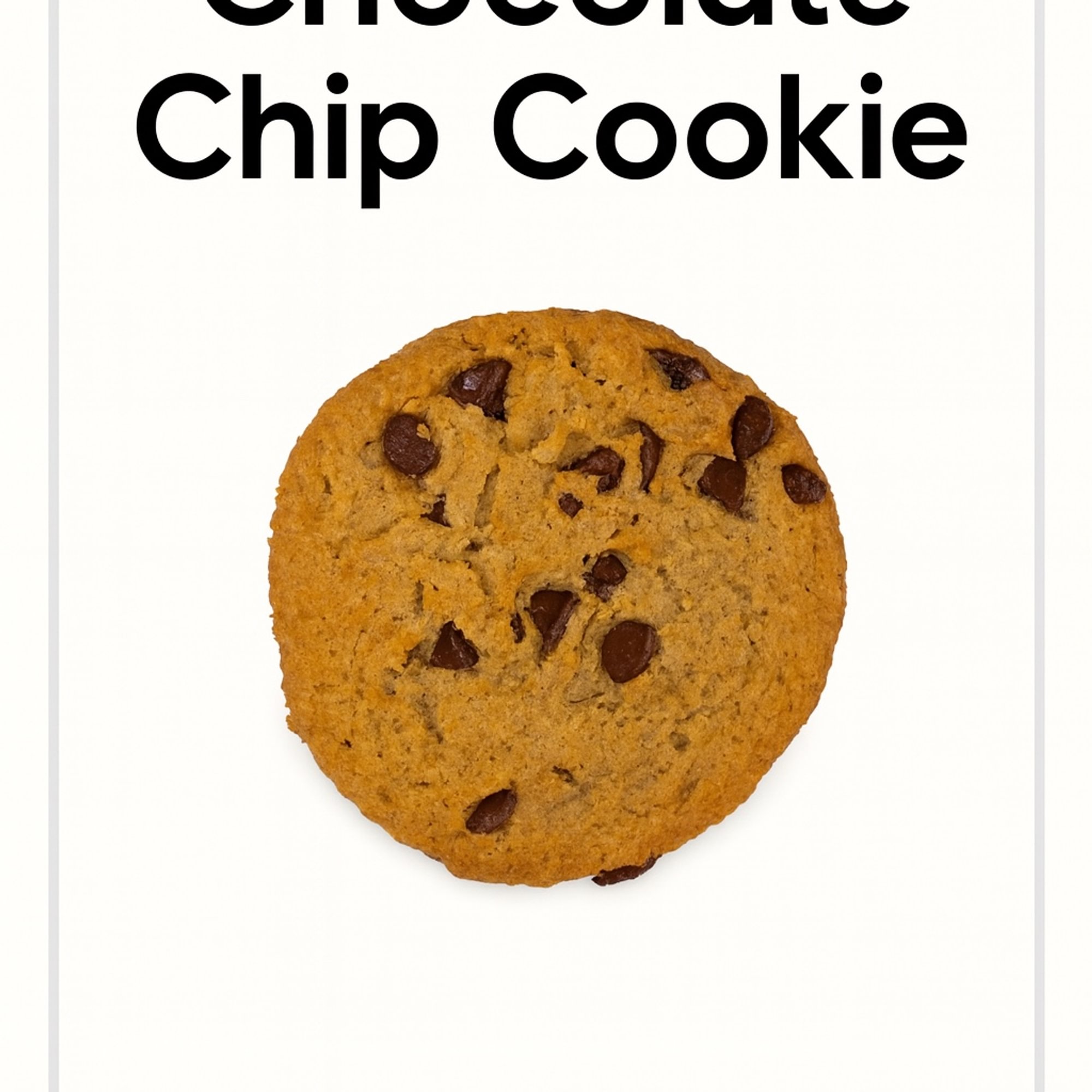 Chocolate Chip Cookie