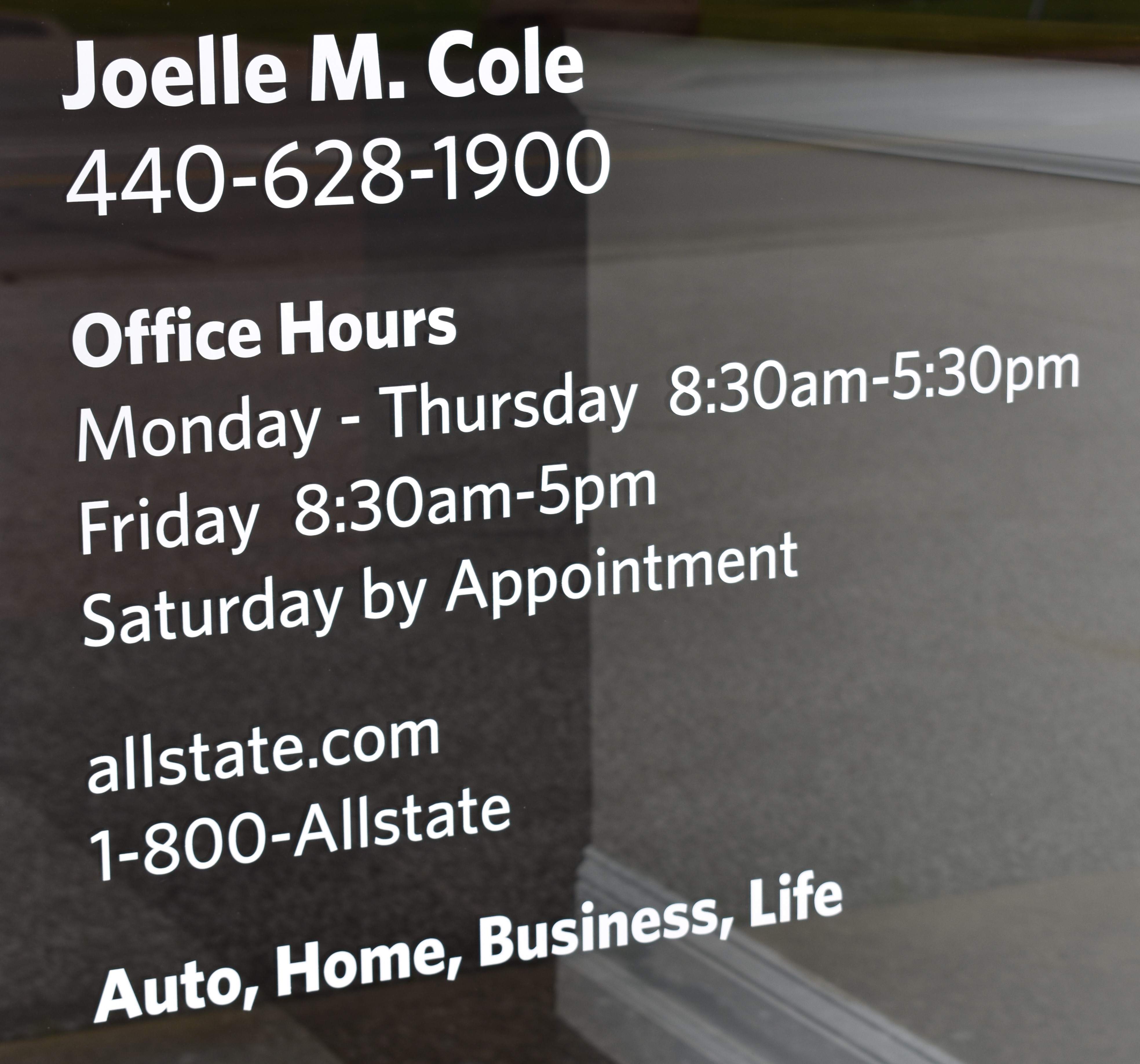 Joelle Cole: Allstate Insurance Photo