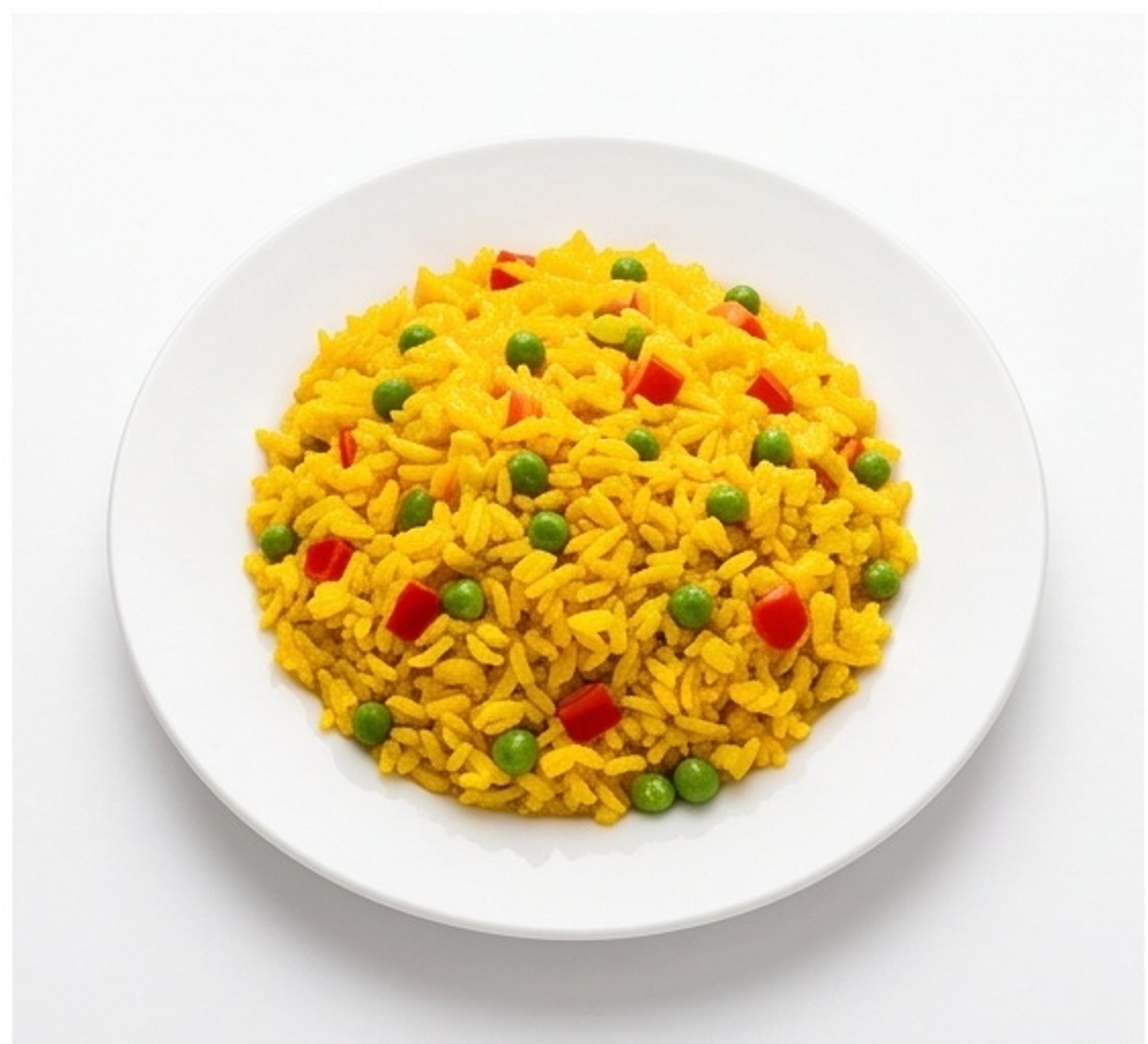 Yellow Rice With Peas