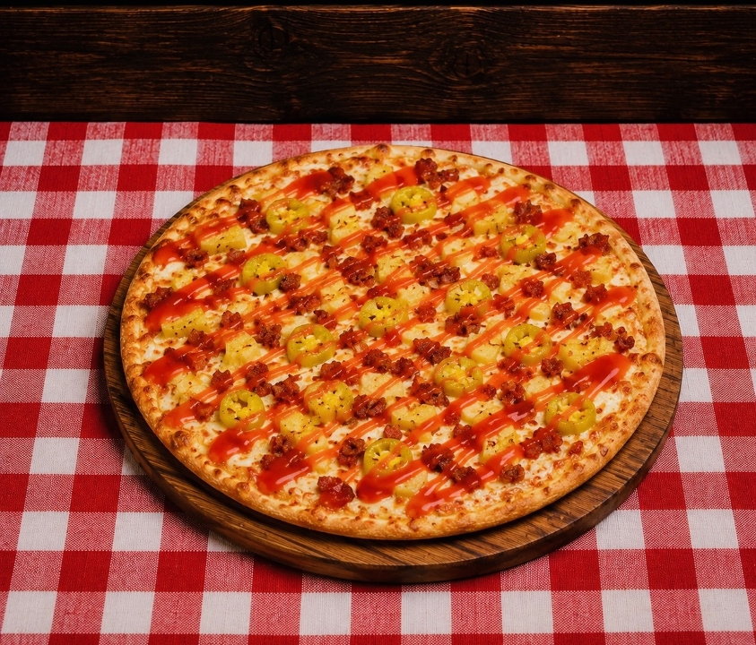 Large Bruins Pizza 14 (Greek Style)