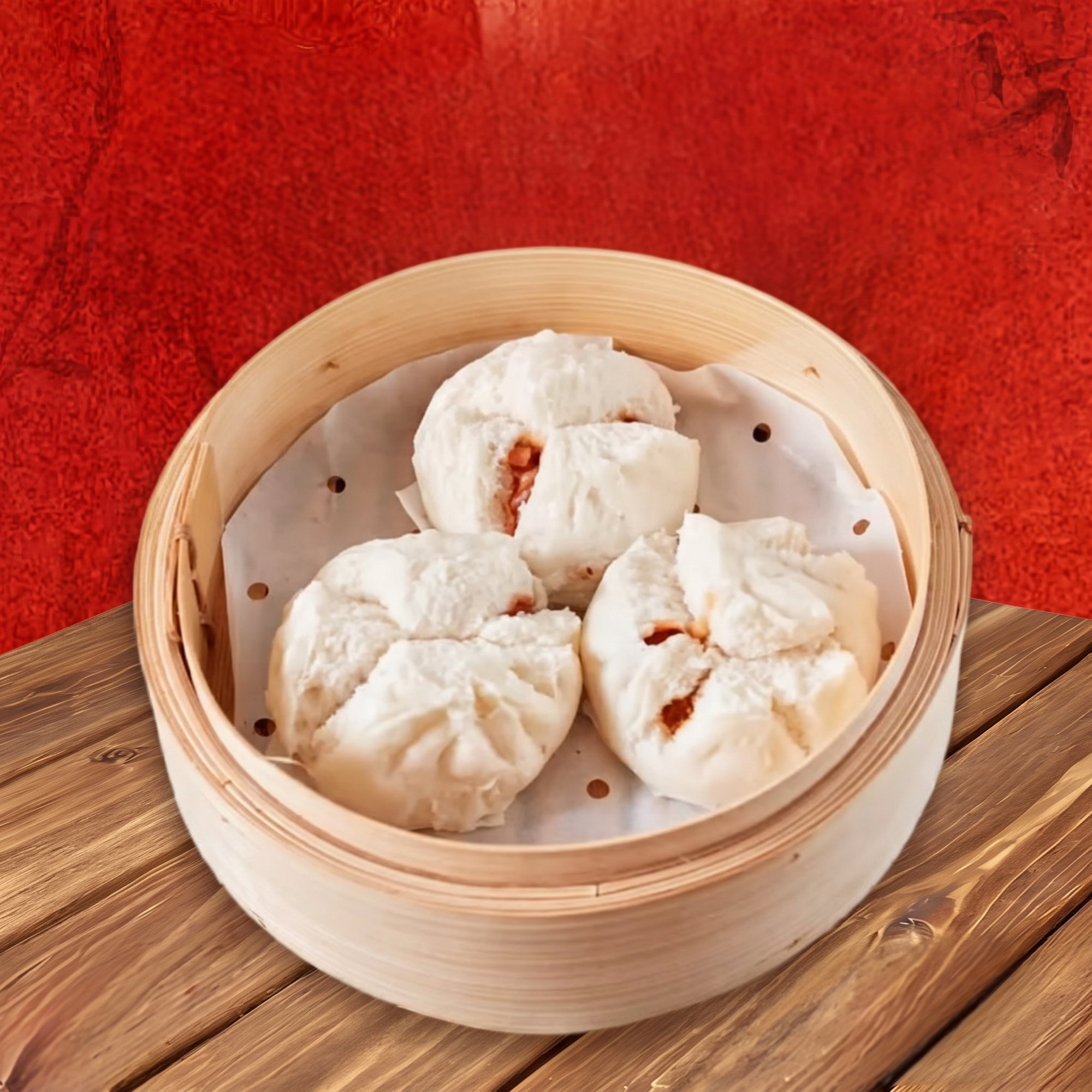 J3. 蠔皇叉燒包/BBQ Pork Buns