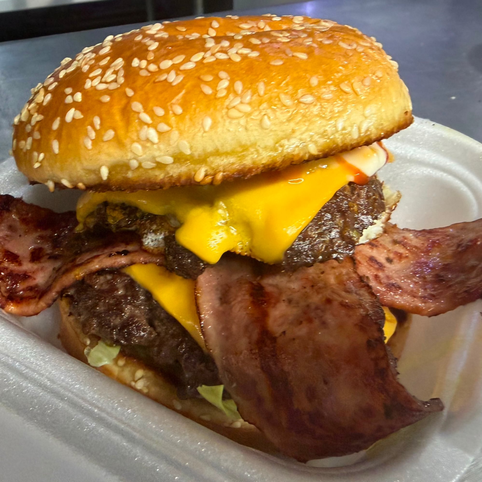 Double Bacon Cheese Burger