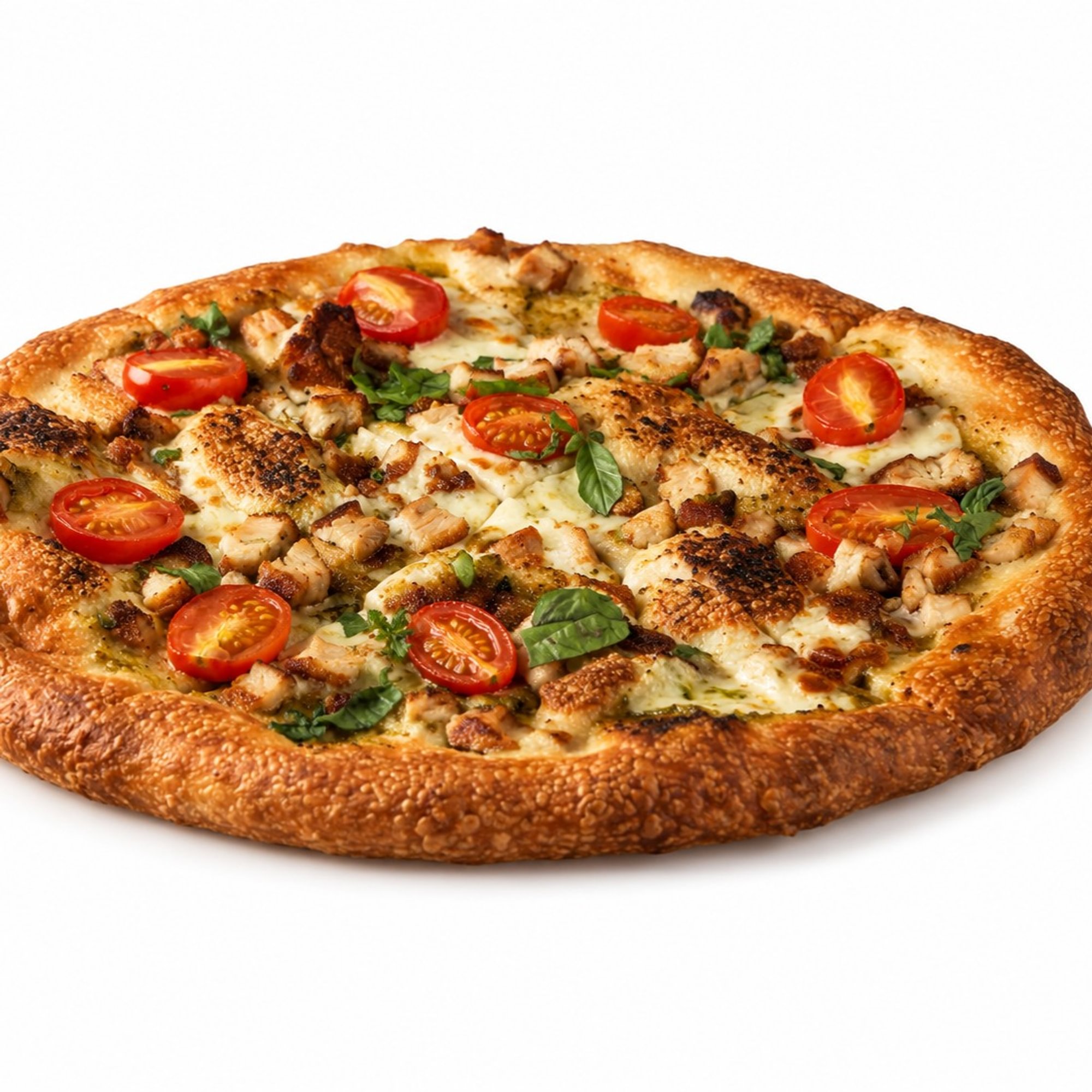 Chicken Pesto Pizza
