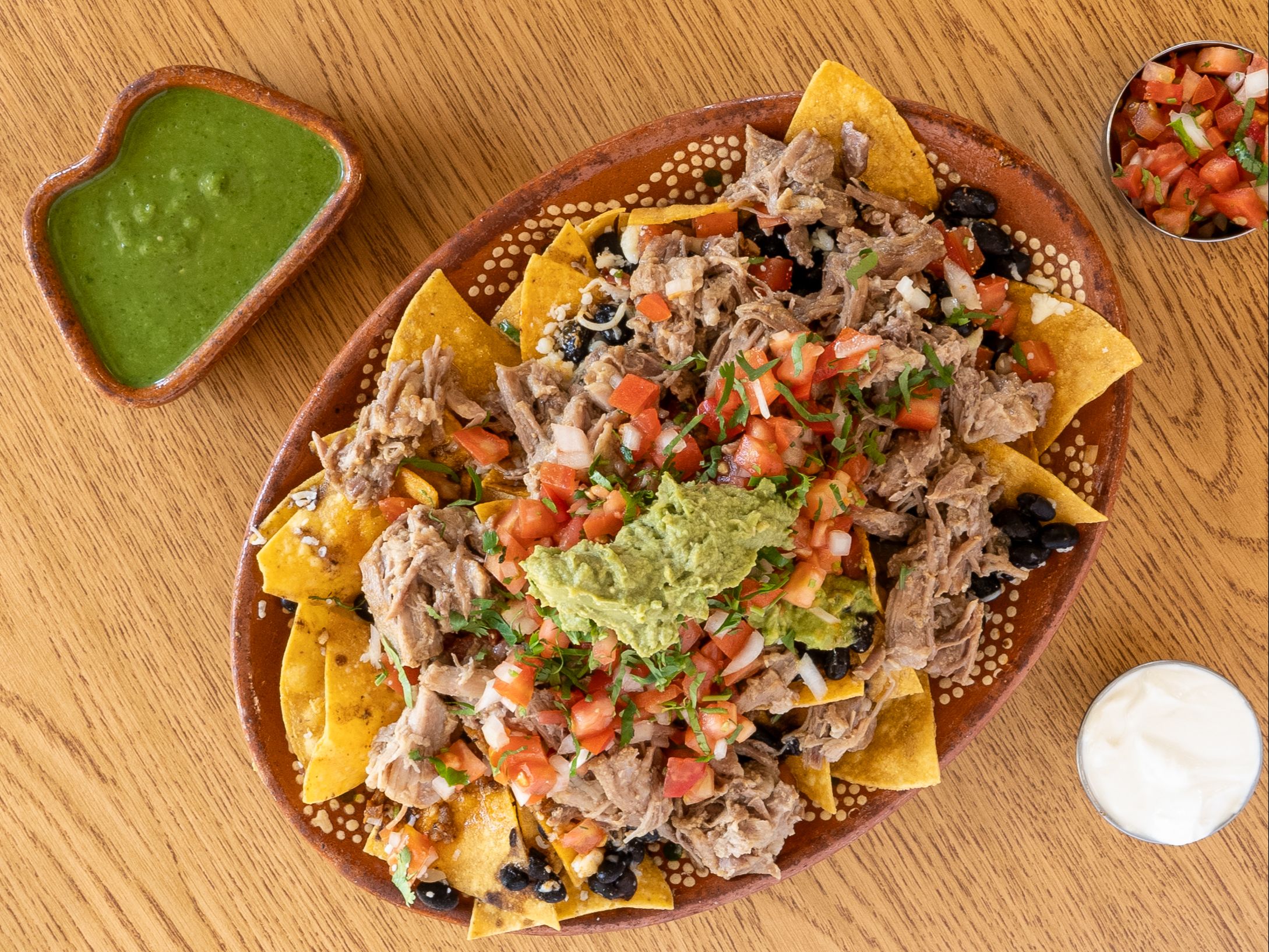 Cochinita Nachos