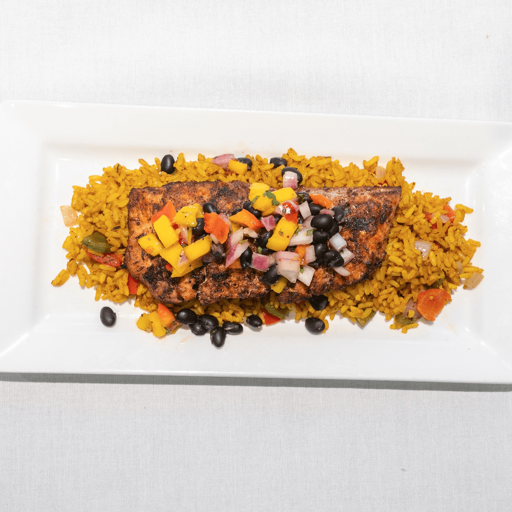 Jerk Grilled Salmon