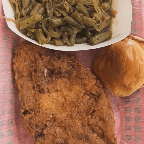 Fried Bone-In Porkchop