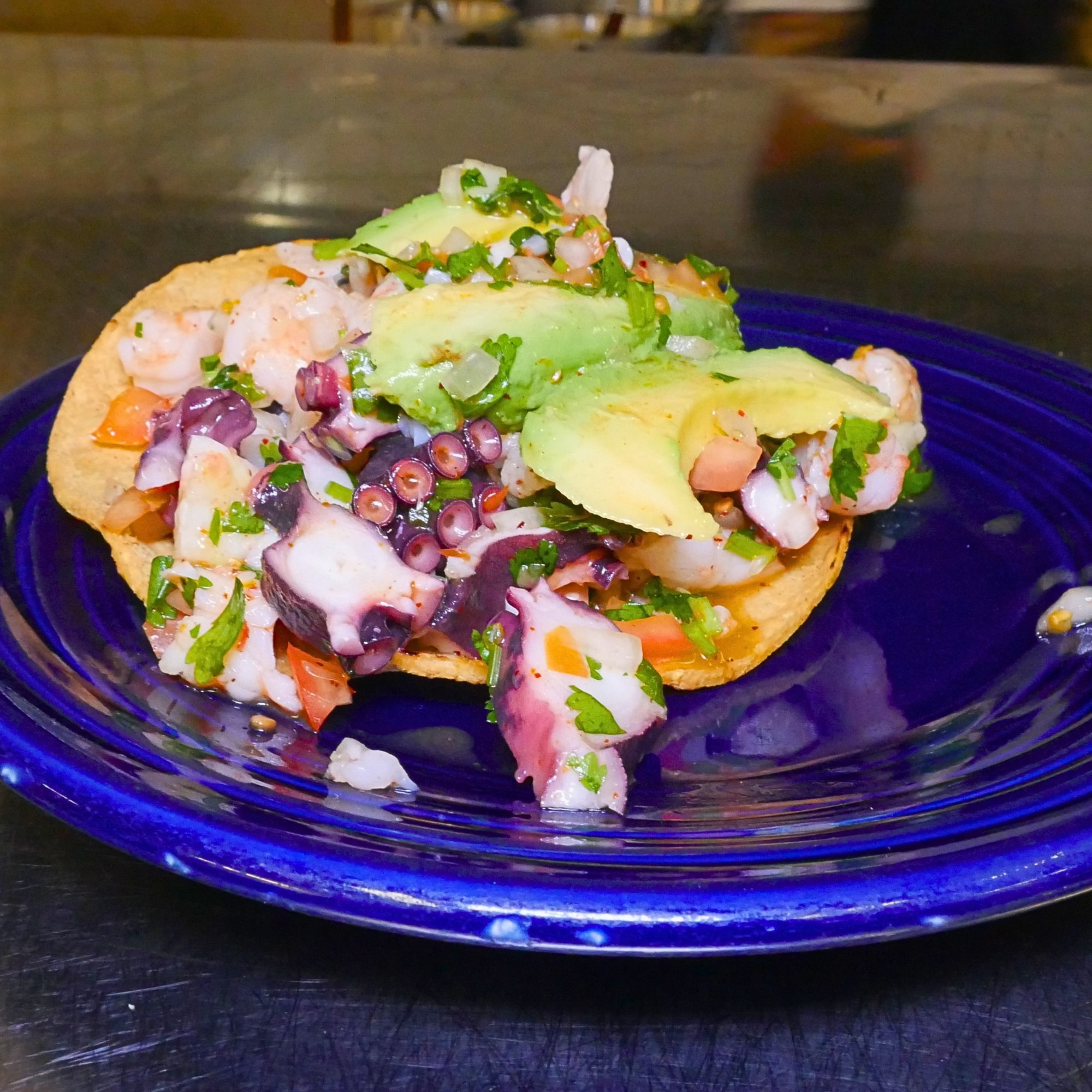 Tostada Campechana