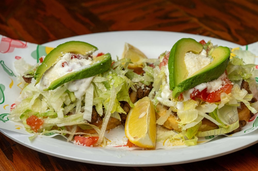 Mexican Sopes Plate
