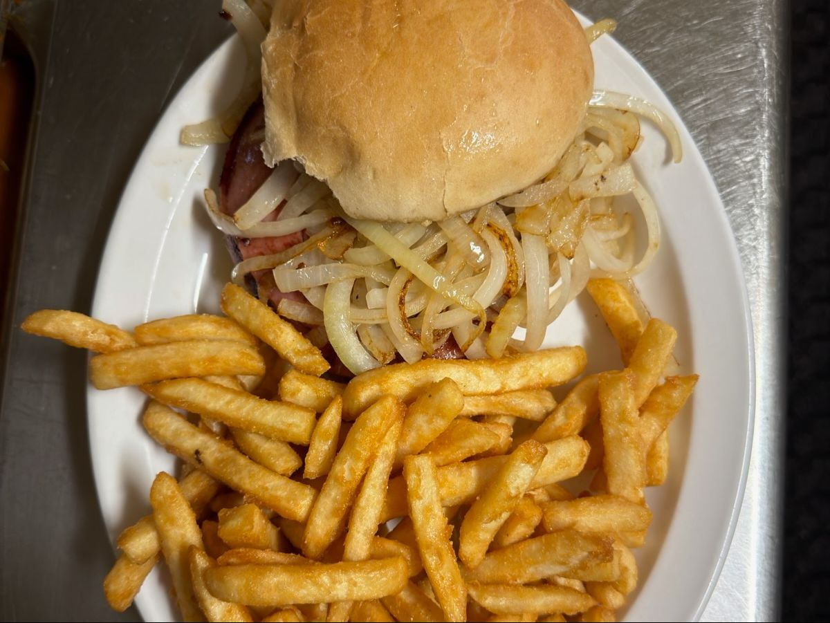 Polish Bologna Steak Sandwich